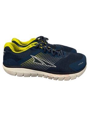 Altra Mens Running Shoes Size 12.5 US Navy & Lime FootShape Design Lightweight